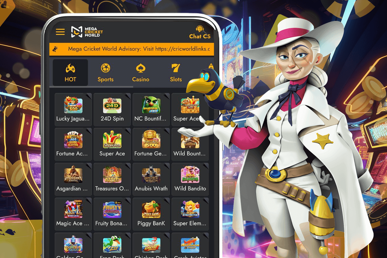 Mega Cricket World Games